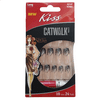 Kiss Catwalk Nail Kit, Long Length, Zebra Stripes KOR04