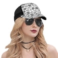 thumbnail image 5 of Lsque Snake Printed Trucker Hat - Baseball Cap for Men Women - Breathable Mesh Side, Adjustable Fit - for Casual Wear, 5 of 7