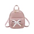 thumbnail image 3 of unbranded 1Set Mini Backpacks For Women Pink Pu Lightweight Travel School, 3 of 7