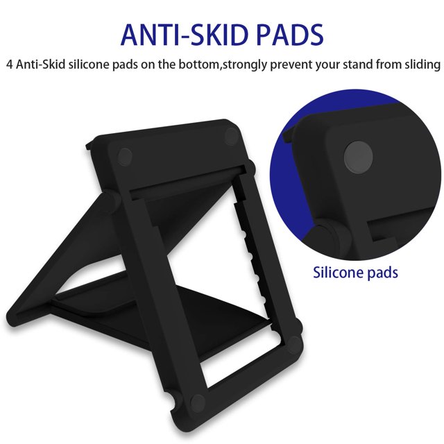 Soporte de escritorio para teléfono móvil, soporte de escritorio Universal portátil para todas las pantallas de tabletas y teléfonos inteligentes móviles