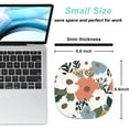 thumbnail image 2 of SHIQI-Small Mouse Pad 6.6 Inch, Takes up Wrist and Mouse Space, Waterproof Compact Mini Mouse Mat for Laptop Computer Wireless Mouse Keyboard Home Office Travel,Beauty Flower, 2 of 4