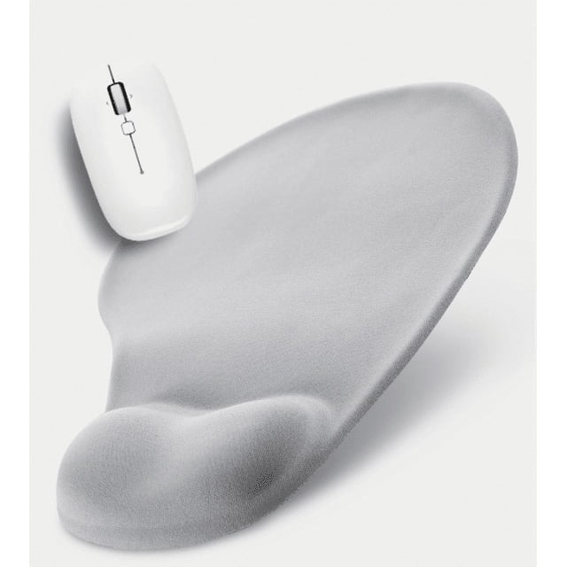 Silicone Slow Rebound Memory Wrist Rest Mouse Pad with Wrist Support for Computer Laptop Gel Comfort Hand Pillow Pad