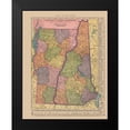 thumbnail image 2 of Hammond 15x18 Black Modern Framed Museum Art Print Titled - Vermont, New Hampshire - Hammond 1910, 2 of 5