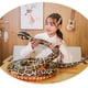 thumbnail image 2 of Serpiente gigante de peluche de juguete Animal de peluche Pitón Serpiente Almohada Muñeca Juguetes Serpiente falsa Hogar Decoraciones de Halloween 43 pulgadas (Blanco) Sailing Electrónica, 2 of 5