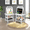 White, variant on MIDODO 3 in 1 Kids Art Easel with Storage, Double-Sided Magnetic Whiteboard & Chalkboard, Dry-Erase Board with/Paper Roller