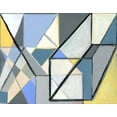 thumbnail image 2 of Galapon, Nikki 18x15 White Modern Wood Framed Museum Art Print Titled - Cuboid, 2 of 4