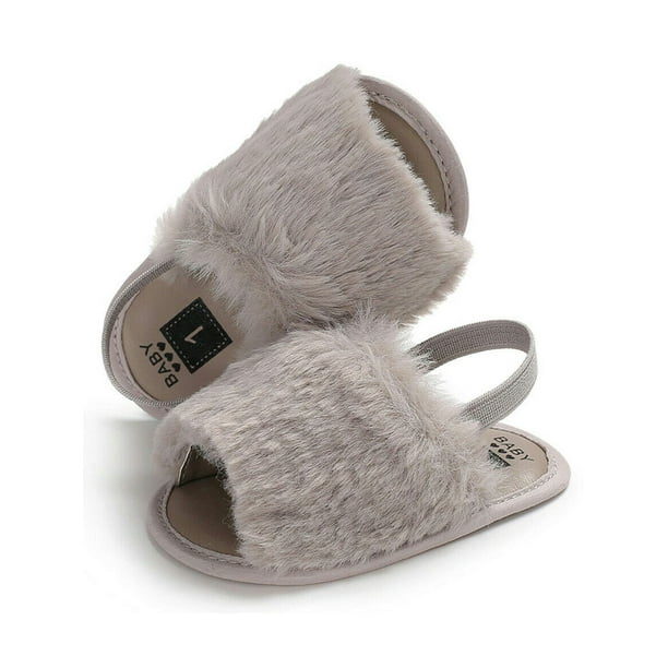 amazon fluffy sandals