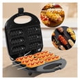thumbnail image 1 of Machine à Hot-Dogs Électrique Gaufrier 6 Chiens de Maïs Antiadhésive Chauffage Double Face Saucisse, Facile à Utiliser, 1 of 6