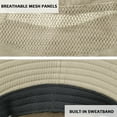 thumbnail image 4 of Bucket Summer Mens Sun Hat Water Repel Mesh Net Light Weight UV Protection Outdoor Cap by Solaris, 4 of 7