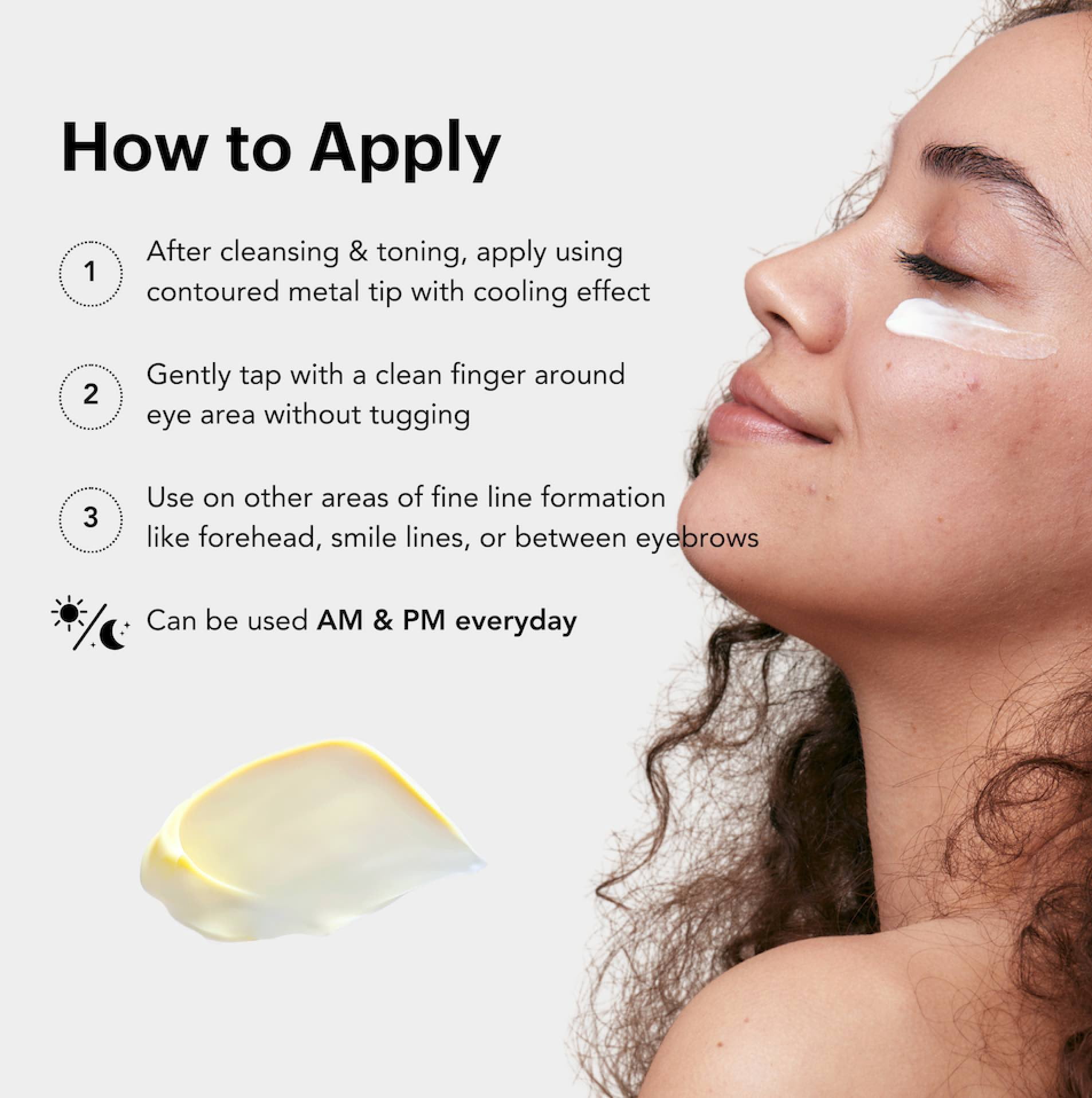 Knours. One Perfect Firming + Plumping Eye Cream with Hyaluronic & Ceramide Niacinamide Shea Butter Fruit + Flower Oils for a refreshed, Smooth Look, New & Improved Formula 20ml/0.68 fl. oz.