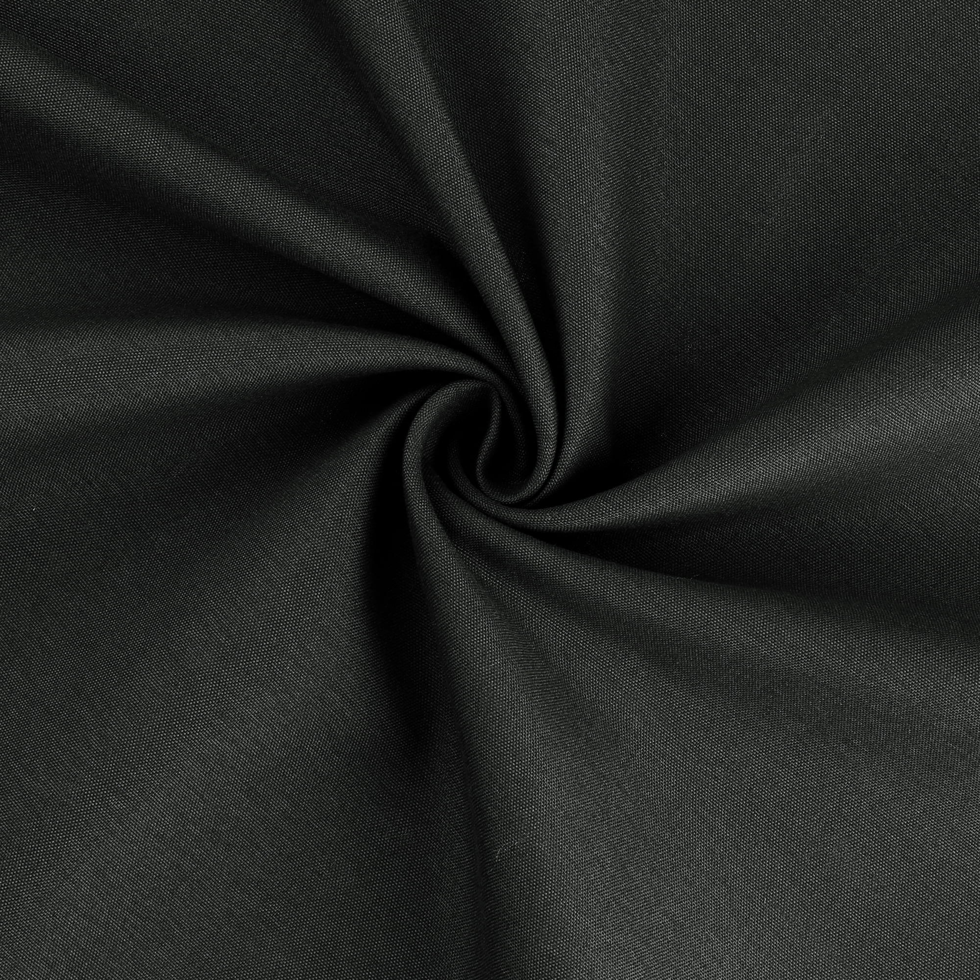 Unique Bargains Solid Color Envelope Closure Pillowcase (2 Count) Black Standard