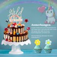thumbnail image 4 of Wild One Safari Jungle Animals Cake Toppers, Birthday Party Decor For Unforgettable Events, 4 of 7