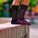 thumbnail image 2 of BRIGHTFUFU 1 par de calcetines ecuestres Calcetines elásticos para pantorrilla Medias ecuestres flexibles Medias deportivas Calcetines gruesos para ciclismo Senderismo Ciclismo Calcetines para correr, 2 of 7