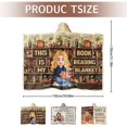 thumbnail image 3 of Wiueurtly Wearable Hooded Blanket Book Lover Reading Gift Creative Literary Gift Bookworm Gift Book Enthusiast Blanket, 3 of 9