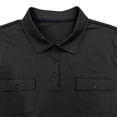 thumbnail image 5 of Short Sleeve Shirts for Men Casual Moisture Wicking Golf T Shirt Slim Fit Basic Tee Tops with Pocket Black L, 5 of 5