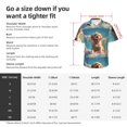thumbnail image 3 of Picia Cute Angel Winged Dog Gentle Cotton Regular Fit Short Sleeve Casual Hawaiian Shirt for Men-Small, 3 of 8