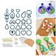 thumbnail image 5 of de polimérica de 124 piezas para pendientes, duradero, de múltiples formas, accesorios de aplicación, fabricación de regalos , Tamaño del paquete Soledad modelador de arcilla para pendientes, 5 of 10