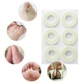 thumbnail image 6 of 6 Count Felt Corn Callus Remover Cushions Pressure Foot Care , Round, 6 of 8