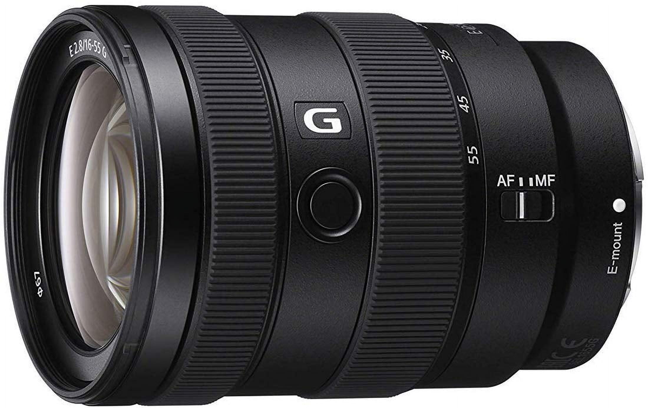 【SONY】 E 16-55mm F2.8 G SEL1655G Free Shipping! Sony E 16-55mm F2.8 G Wide Angle Zoom Lens SEL1655G