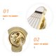 thumbnail image 3 of FUTUREORYY Con Deportivo De Badminton En Aleación De Zinc Accesorio Para Chaquetas, 3 of 8