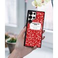 thumbnail image 5 of WIRESTER Shockproof Soft Rubber Cover Case for Samsung Galaxy S25 Ultra 6.8" 2025, Red Composition Book, 5 of 5