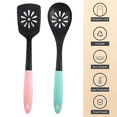 thumbnail image 3 of Utensilios de cocina de nailon, pala para freír antiadherente, cuchara densa, más cocina de cocina, sistema de 2 piezas, 3 of 5