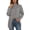 Gray, variant on PBFRDSJ Womens Turtleneck Long Sleeve Pullover Sweater Soft Knit Ribbed Fall Winter Casual Tops Warm Pullover Tops Sizes S-4XL