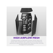 H6 RGB+ (2026) Compact Dual-chamber ATX Case - All Black