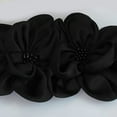 thumbnail image 7 of Miyuadkai Belt Women's Chiffon Flower Decorative Belt Elastic Wild Belt Buckle Belt Accessory Black, 7 of 7
