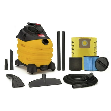 Shop-Vac 5873810 10 Gallon 6.0 Peak HP Contractor Portable Wet Dry Vacuum