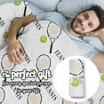 thumbnail image 3 of Tennis Blanket for Boys Girls, Tennis Gifts Soft Plush Flannel Throw Blanket for Kids Teen Adults Men, Tennis Fan Sport Fleece Blanket for Birthday Graduation Children's Day Travel in(30"x40"), 3 of 7