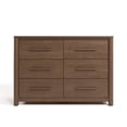 thumbnail image 3 of Art of Nursery by Storkcraft Malta 6 Drawer Dresser - Hazelnut, 3 of 12
