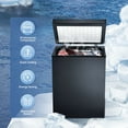 thumbnail image 3 of KNDKO 2.8cu.ft Compact Chest Freezer, Mini Freezer with Adjustable Temperature, 2 Removable Baskets, Top Open Door, Energy Saving, Black, 3 of 6