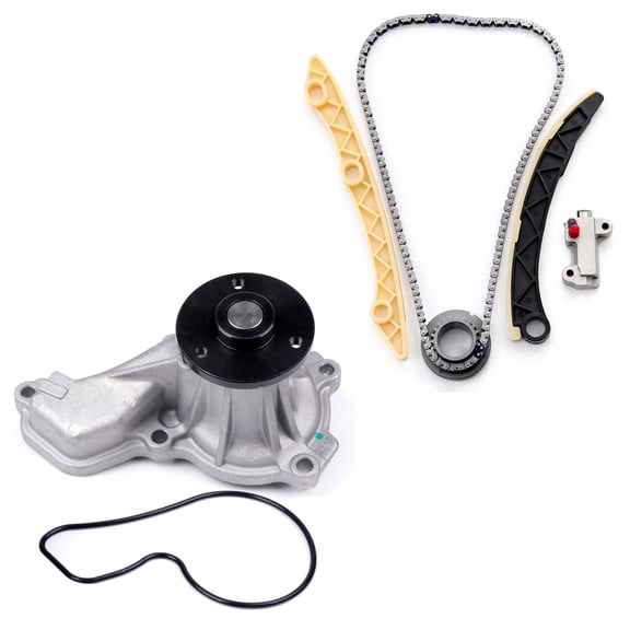cciyu Timing Chain Kit & Water Pump Sets for Honda Civic 1.8L TK9080 TK246 1356980 571684 96190 252903 131-2282 AW6056 1300A055 WPH-802