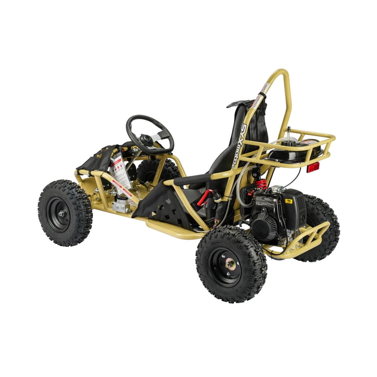 SYX MOTO GK-49A 50cc 4 Stroke Gasoline Go Kart for Teens, Kids