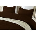 thumbnail image 3 of DNG Creations 5 Piece Ruched Pattern Duvet Cover 100% Egyptian Cotton, 800 TC- With Zipper Closure & Corner Ties ( Solid Chocolate - Oversized Queen ), 3 of 3