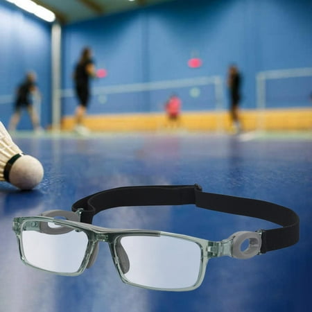 

Professional Basketball Glasses Adjustable Elastic Strap fog Sports Glasses Protective Eyewear Glasses for The Grey
