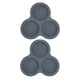 thumbnail image 1 of Billuyoard 2 bandejas de silicona para muffins y huevos, bandeja de silicona para hornear, segura, resistente al calor, de grado alimenticio, para Cocina y Comedor gris, 1 of 6