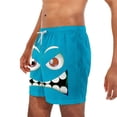 thumbnail image 5 of Abomasnow Men's Big and Tall Swim Trunk Quick Dry 9 inch Bathing Suit with Pockets Summer Beach Shorts S-5XL, 5 of 5