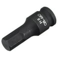 thumbnail image 1 of Unique Bargains 8mm Impact Hex Bit Socket 1/4' Square Drive 35mm Length CR-MO, 1 of 5