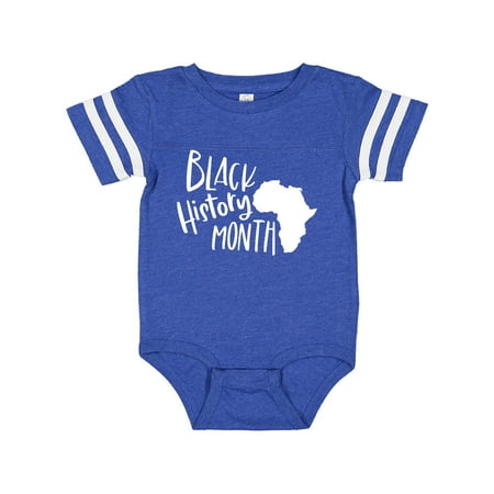 

Inktastic Black History Month Africa in White Gift Baby Boy or Baby Girl Bodysuit