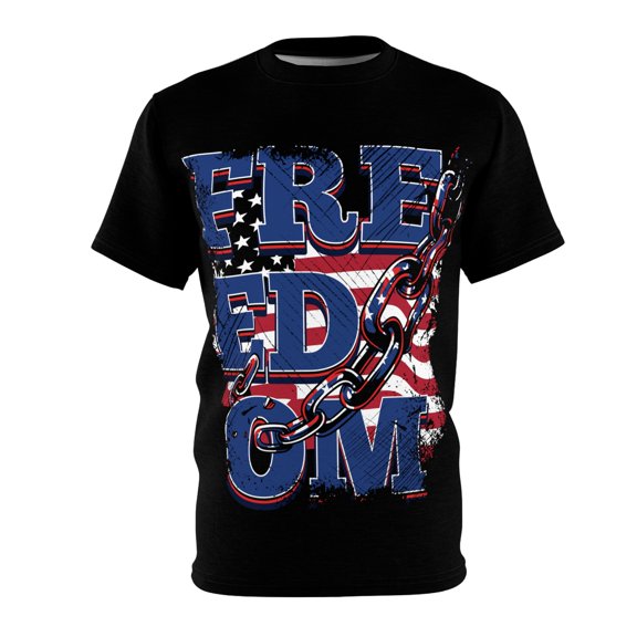 Freedom Unisex Cut & Sew Tee