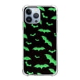thumbnail image 1 of Halloween Green Bats Case Compatible with iPhone 14 Pro,Unique Art Design TPU Shock-proof Full Cover, 1 of 6