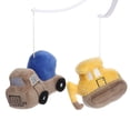thumbnail image 4 of Bedtime Originals Construction Zone Musical Baby Crib Mobile Soother Toy- Trucks, 4 of 7