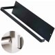 thumbnail image 1 of Srbtv-no Drilling Paper Towel Roll Holder - Wall Mounted Paper Towel Holder For Kitchen, Toilet, Bathroom - For 1 Roll - Black, 1 of 5