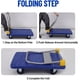thumbnail image 5 of Qinaqin cm de Profundidaduty Plegable Platform Truck 2000 lbs Capacity Alturaand Carro con 5" Ruedas 41" x 24" Flatbed, 5 of 7