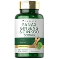 thumbnail image 1 of Suplemento Carlyle Panax Ginseng + Ginkgo Biloba 5000 mg, 1 of 8