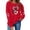 *Red 07, variant on ClodeEU Valentines Sweatshirts for Women,Cute Valentine's Heart Love Print Pullover ,Long Sleeve Tops Red 02,Womens Plus S