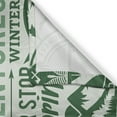 thumbnail image 3 of Ambesonne Camping Kitchen Curtains, Outdoors Adventure Theme, 55"x39", Pale Green Dark Green, 3 of 3
