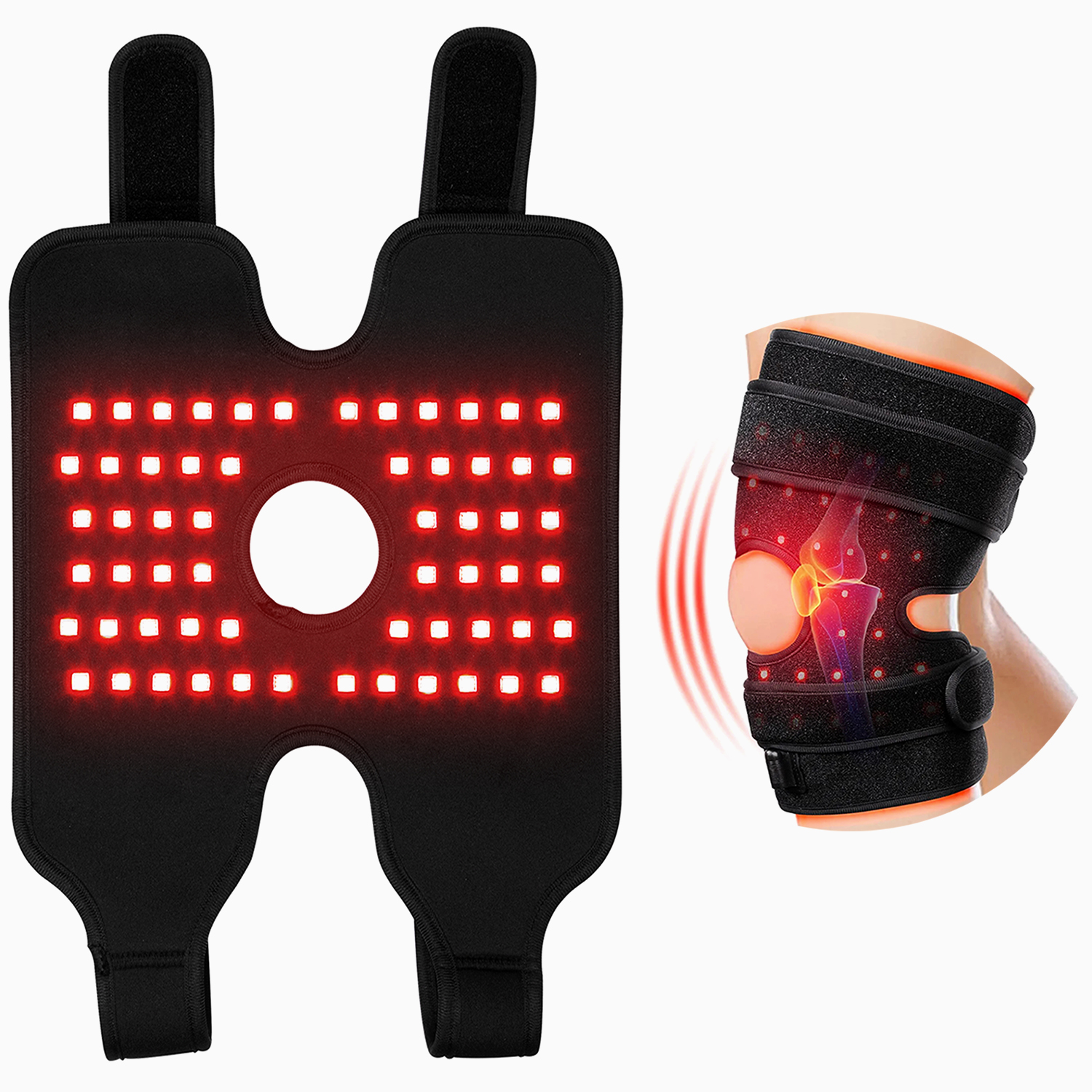 DGYAO Newest Red Light Phototherapy Pad 880NM LED Infrared Light Wrap